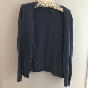 Gap navy cardigan